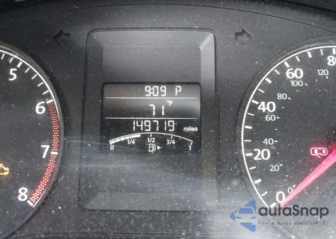 2012 Volkswagen Jetta 2.0L S z USA, uszkodzony, nr VIN 3VW2K7AJ3CM463493